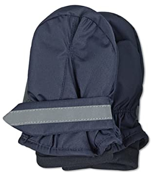 Sterntaler Fäustel für Kinder, Handschuhe, Wasserabweisend und reflektierend, Alter: 3-4 Jahre, Größe: 3, Blau (Marine)