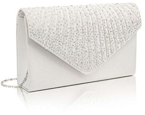EssVita ACU7 White velvet bag, Acrylic