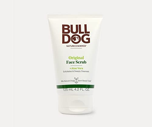 Bulldog Skincare For Men, Original Face Scrub, 4.2 fl oz (125 ml)