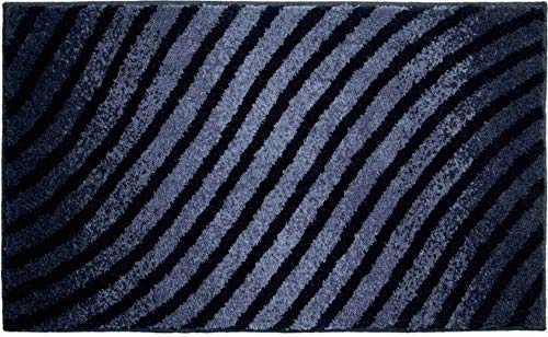 Grund Eternity Badteppich, 100% Polyacryl, superweich, Anthrazit, 70 x 120 cm (Rectangular)
