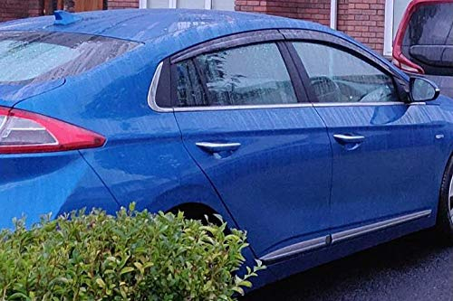 AUTO CLOVER Windabweiser Set für Hyundai Ioniq 2016+ (4 Stück)