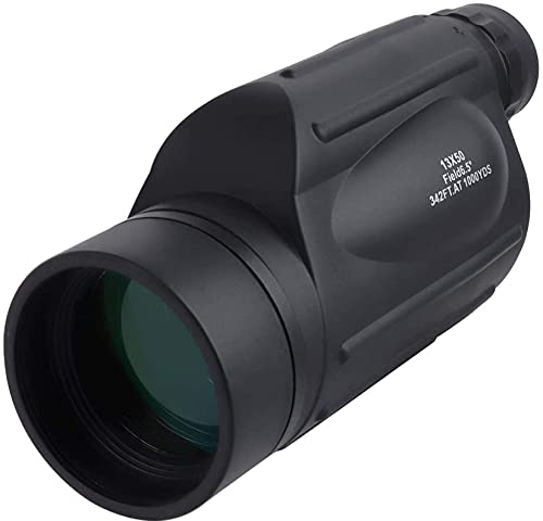 Telescopio monoculare per adulti – 13X50 ad alta potenza HD ottica zoom visione notturna telescopio per smartphone chiaro FMC BAK4 Prisma impermeabile monoculare per bird watching campeggio