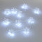 Northpoint 200 LED Lichterkette Weihnachten Sparkling Leuchtball 180cm lang/Feuerwerk/Pusteblume mit 5m Zuleitung für den Innenbereich (Kaltweiß)