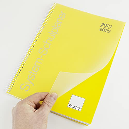 TimeTEX Klick-Schutz-Cover für Spiralbindung A4, wieder verwendbar - 10504