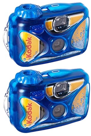 Kodak Sport Underwater Single-Use Disposable Camera with 800 Speed 27-Exposure Film (2-Pack)