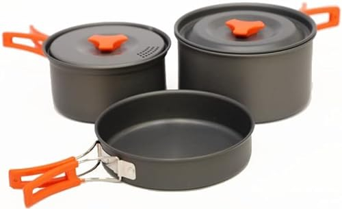 Vango Hard Anodised 2 Person Cook Kit ONE SIZE GREY