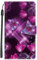 Nuxiady Handyhülle für Huawei P30 Lite Hülle mit Schön Motiv Muster PU Lederhülle Flip Wallet Case Cover Klappbar Handytasche Schutzhülle Stoßfeste Klapphülle für Huawei P30 Lite,Lila Schmetterling