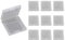 JSKWIKE 10 Pcs Hüllen Für Gameboy Klarsichthüllen-Schutzhüllen Schutz Spiel Patrone Hülle Staub Schutzhülle Game Cartridge Schutzhülle Spielkartenetui Kartenboxen Für Gameboy Color GB GBC GBP