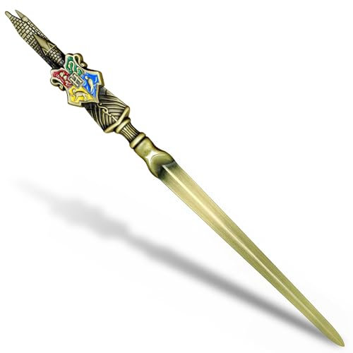 NHEINNO Brieföffner, Brieföffner, Brieföffner, Zauberer Brieföffner Umschlagschlitz, Metall Schwert Brieföffner