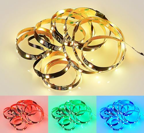 Reality LED Stripe Screen R65593102, plastique noir, avec LED RGB 6,5 watts, lumière dynamique, contrôle du son, 300cm, télécommande