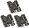 ARCELI 3Pcs ESP32 ESP-WROOM-32 Entwicklungsboard-Modul, Test Burn Fixture Audio Entwicklungsboard-Modul für Minimalsystem