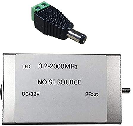 Knadgbft 0.2-2000MHZ RF Noise Signal Generator Noise Source Simple Spectrum Trackin Source Jammer