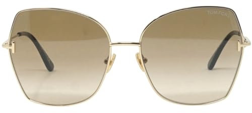 Tom Ford Occhiali da sole Farah FT0951 28F Oro Rosa Lucido, Oro rosa, 60/17/140
