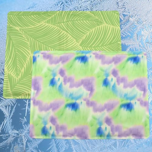 Grande Poche De Glace Pour Blessures, Gel Froid Réutilisable Pour Hanche, épaule, Genou, Dos – Compresse Chaude Et Froide Pour Gonflement, Ecchymoses, Chirurgie (2 unités (motif différent))