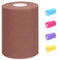 Glarks 1 pièce 15cm x 100 yards (300 pieds) café couleur tulle tissu rouleau, tulle ORGANZA tissu rouleau pour bricolage Tutu jupe bébé douche décoration mariage fond artisanat