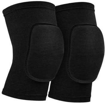 EIOURVY Paquete de 2 Rodilleras de Baile, Rodilleras elásticas Transpirables, Juego de Rodilleras Deportivas, Rodilleras de Baile para niños y Adultos, adecuadas para Correr, Deportes, Yoga