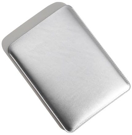 Benfan Laptop Sleeve 15 Inch 16Inch Compatible with MacBook Pro 16 A2991 M3 A2780 A2485 A2141 MacBook Pro Retina 15 Color Silver