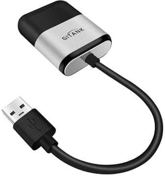 Gitank USB Bluetooth 5.3 Car Adapter Compatible for Infiniti,Nissan,GMC,Chevy,Honda,Ford,Mazda Music Interface Connector