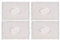 CANOCEA Lot de 4 Etuis Porte Carte Rigide Transparent, Fabriqué en France idéal Cartes bancaires CB, Transport, Navigo, Carte Vitale, Etudiant, Professionnelle