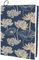 CRASPIRE Funda de Libro Elástica con Diseño de Flor de Loto, Lavable, Reutilizable, Grande, de Nailon, para Libros, Apto para Libros de Tapa Dura de 9 x 11 pulgada, Estudiantes de Aula