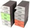 TayBong 12 Pcs Sanding Sponges, 60/80/120/150/180/220 Grit Sanding Blocks, Wet and Dry Reusable Sanding Block, Sanding Blocks for Wood, Crafts, Drywall, Metal
