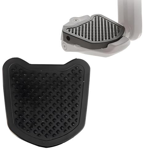 Wjelet Klickpedal Adapter Kompatibel mit Look KEO Pedale, Wandelt für Look KEO Cleats zu Flats um, Keine Schuhplatten Benötigt für Optimalen Grip und Komfort beim Radfahren