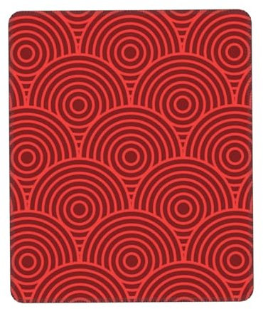 ASKFNASDKMFN Tapis de souris chinois et japonais, décoration d'intérieur pour femmes et filles, 20 x 24 cm