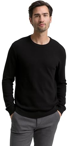Tom Tailor Herren 1048015 Strickpullover mit Kaschmir-Anteil (1er Pack)