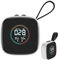 Detector PM2.5 en Smart Air Quality, sensor de aire interior, pequeña pantalla LED con monitor de calidad de aire por correa, detector de humedad y temperatura, multiusos para cocina y restaurantes