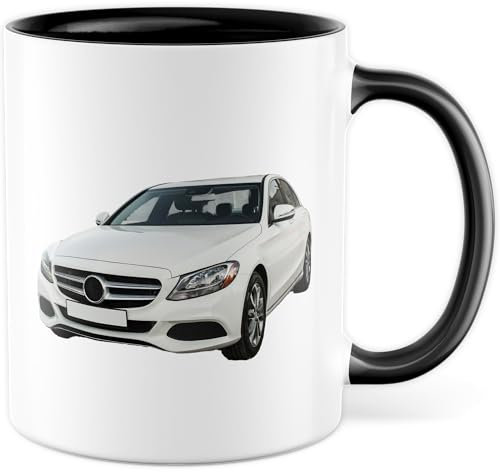 Tasse Autofan Geschenk Personalisierte Auto-Tasse, Kaffeetasse personalisierbar Tuner Autoliebhaber eigenes Bild Kfz-Mechaniker Geschenkidee Kaffee-Becher personalisiertes Geschenk