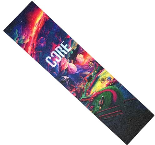 Scooters Core Stunt-Scooter Griptape I One Size I Trick Tretroller I Antitrutschbelag I Sandpapier I Tretfläche (Trippy)