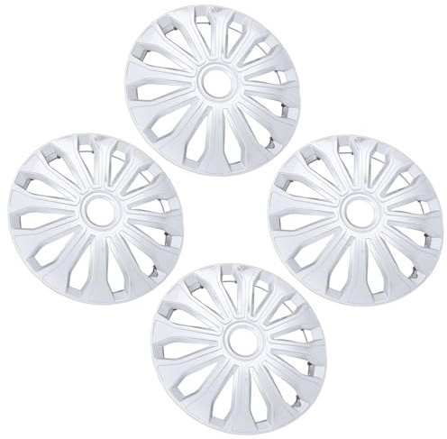 aqxreight 16 Zoll Radkappen Radkappen R16 Felgenabdeckung für PKW LKW SUV Universal 4PCS