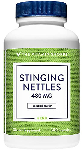 The Vitamin Shoppe Stinging Nettles 480 (300 Capsules) (300 Capsules)