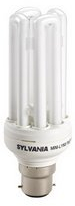 SYLVANIA MiniLynx FastStart Energiesparlampe 20W/827/B22, Glühbirne, 1 stück, 20 Watt, Warmweiß, 3000 Kelvin, 1100 Lumen, B22, Hoch effizient