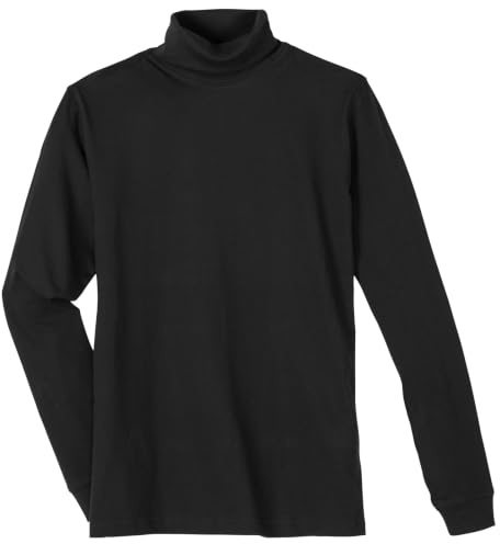 Redfield Rollkragen-Langarmshirt Roy weiß Übergröße
