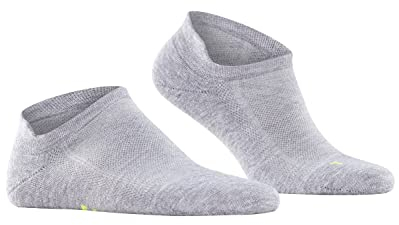FALKE Cool Kick Sneaker U Sn respirantes unies 1 paire, Chaussettes basses Mixte, Gris Light Grey 3400-O, 44-45