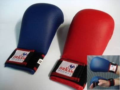 Orkansports [Orkan] Karate Handschutz Iadro Kimite blau (S)