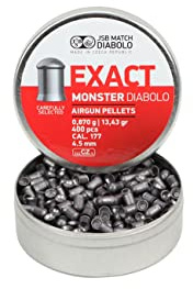 JSB Rundkopf Diabolos Exact Monster, 4,5mm 400 Stück Munition
