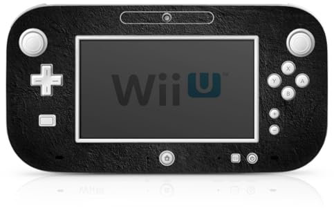 Skin kompatibel mit Nintendo Wii U Gamepad Folie Sticker Beton Wand Stein