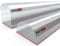 STEIGNER 90 cm Soglia Acrilica per la Cabina Doccia - SDD03 Altezza 5 mm - Protezione del Profilo Soglia Semicircolare Contro le Perdite d'acqua