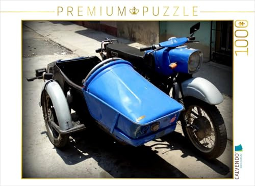 CALVENDO Puzzle EIN Motiv aus dem Kalender Motorrad-Legenden - MZ | 1000 Teile Lege-Größe 64 x 48 cm Foto-Puzzle für glückliche Stunden