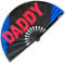 Pride Fans Clack Daddy Fan Large Rave Fan Loud Clack Drag Queen Clap Bamboo Folding Fan for Men Women Club Dance Circuit Party Snap Fan