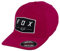 Fox Racing Herren Badge Flexfit Hat Baseballkappe, Chili, S-M