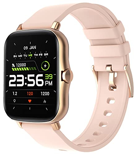 Smartwatch Telefonieren mit Lautsprecher,1.7 Zoll Touchscreen,Direkt Koppeln mit Bluetooth Kopfhörer,Musikspeicher,Whatsapp Fähig,Gesundheitsuhr Fitness Tracker Blutdruck Pulsuhr Schrittzähler