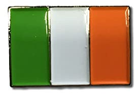 GBJUK Ireland Flag Irish Enamel Pin Lapel Badge with Butterfly Clasp Back