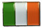 GBJUK Ireland Flag Irish Enamel Pin Lapel Badge with Butterfly Clasp Back