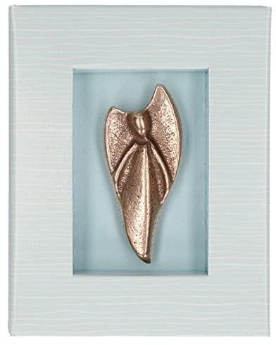 Butzon & Bercker Engel-Handschmeichler aus Bronze; Lieferung in Geschenkverpackung