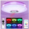 RGB LED Deckenleuchte 36W Deckenlampe Dimmbar mit Bluetooth Lautsprecher Partylicht Farbwechsel Lampe mit Fernbedienung und APP Steuerung für Weihnachten Wohn-/Schlafzimmer Kinderzimmer Badezimmer