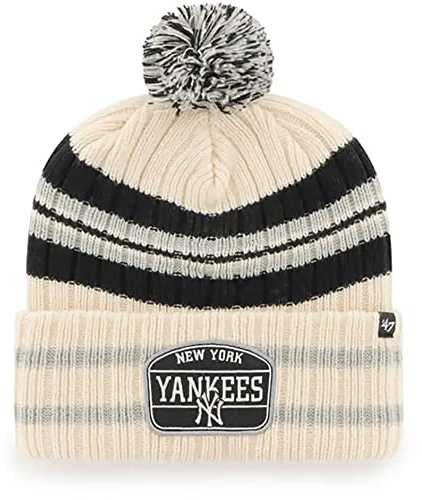 '47 Unisex-Erwachsene Beanie-Mütze, Cremefarben/Naturweiß, Einheitsgr��e