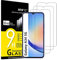 NEW'C 3 Pezzi, Vetro Temperato per Samsung Galaxy A34 5G, Pellicola Prottetiva, Senza Bolle, Durezza 9H, 0,33mm Ultra Trasparente, Ultra Resistente
